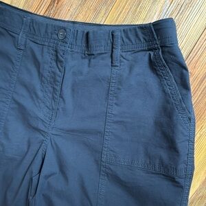 Chicos Bermuda shorts navy size 4